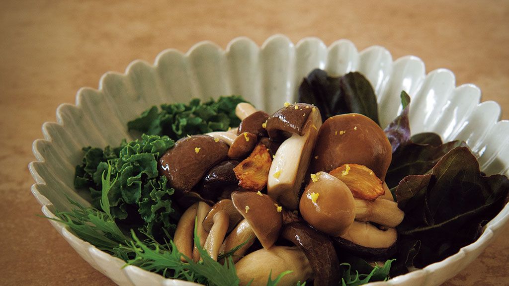 【レシピ】きのこ尽くし「きのこのマリネサラダ」