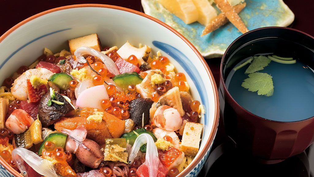 【おすすめランチ】ネタをちりばめた華やか「ばらちらし」 〜匠 誠