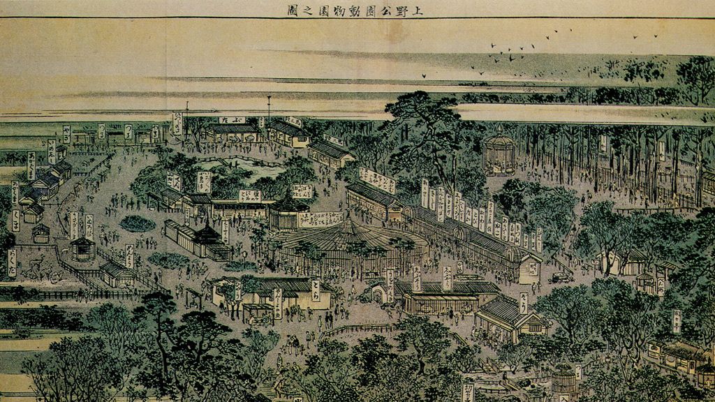 日本初の上野動物園にゾウやキリンが来たのはいつ? 帝都を震撼させた「クロヒョウ脱走事件」も