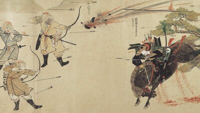 通説”4万人”で襲来した蒙古兵は鎌倉武士団にとってそこまで強大な敵ではなかった？　両軍の真の戦力差と「対馬海流」というハンディ
