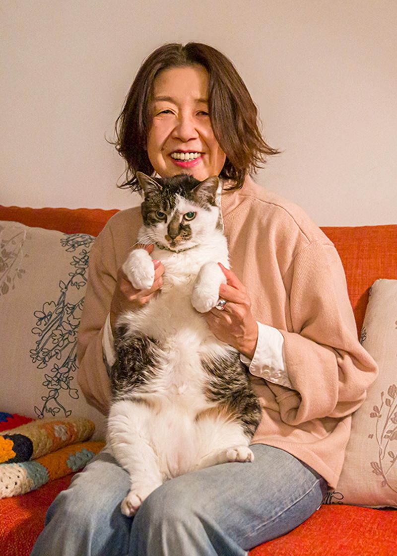 井上荒野 歳の愛猫 松太郎との暮らし 両親 つぶ子を見送った日々を経て 話題 婦人公論 Jp
