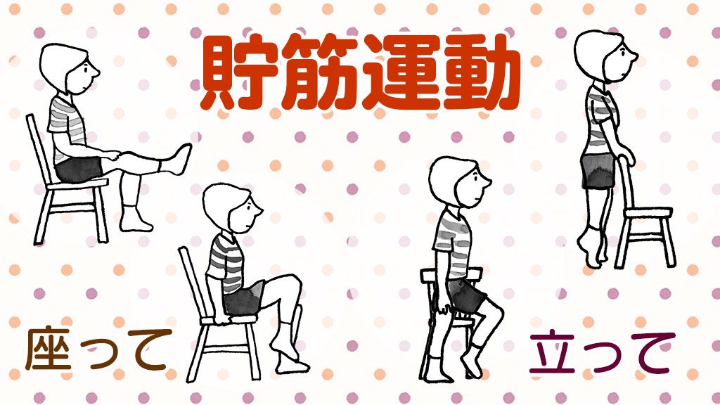 何歳からでも増やせます!「貯筋運動」で筋肉をコツコツ貯めよう