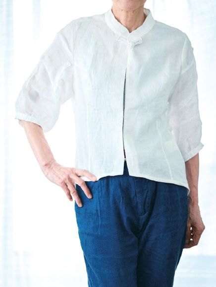 5ページ目 年金月5万円でも楽しく暮らす ひとりシニア 71歳の紫苑さん オシャレな人ほど工夫する襟と袖 私のコムデギャルソン 風 リメイク術 あるもので工夫する楽しい節約生活 お金 婦人公論 Jp