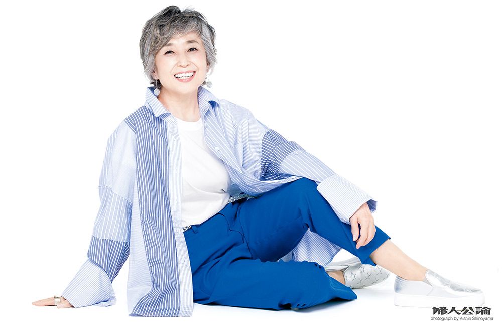 画像 写真 竹下景子 朝ドラ おかえりモネ で祖母役に 14年前 気仙沼で出会った思い出深い人 表紙の私 好奇心旺盛に 芸能 婦人公論 Jp