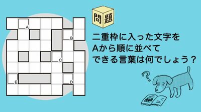 ひらめきパズル第10回（2）漢字の読み仮名をマスに当てはめて、脳の活性化を！認知症の予防や改善を目指し、読み方スケルトンにいざ挑戦