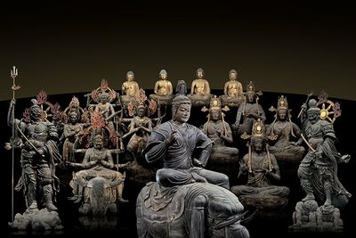 「国宝 東寺ー空海と仏像曼荼羅」東寺講堂から史上最多15体の仏像が集結!