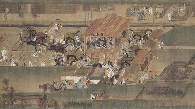 「国宝 一遍聖絵と時宗の名宝」庶民の営みをリアルに伝える
