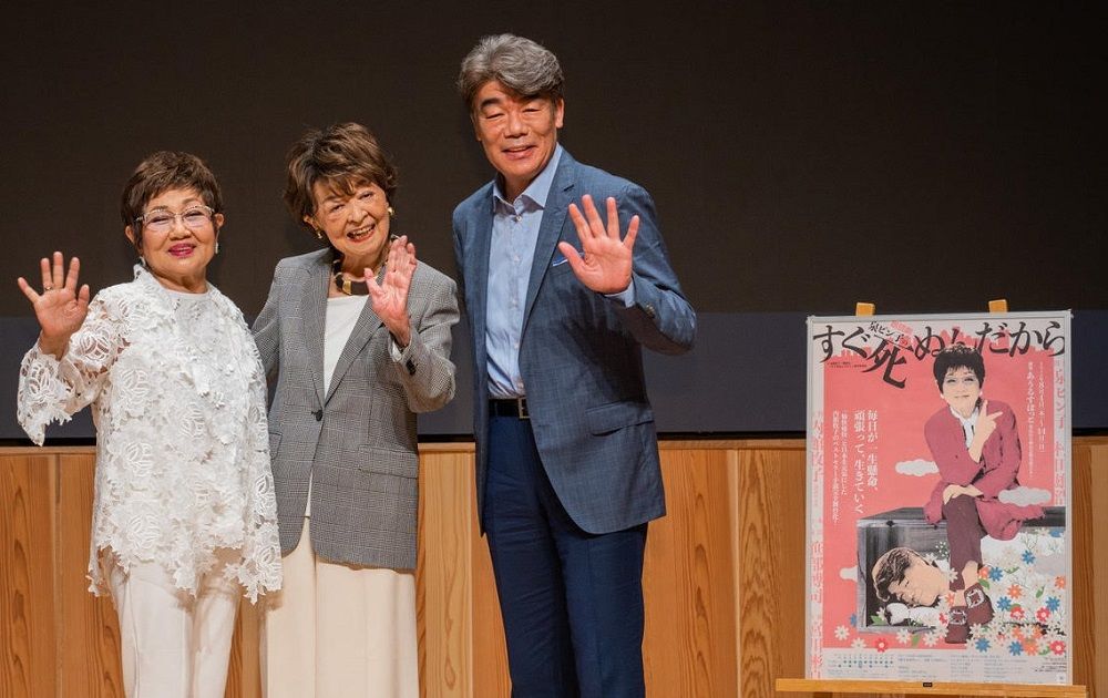 泉ピン子の終活 もう少し貯金しておけば 超高級老人ホームに 自分が建てた富士山が見えるお墓には 夫ではなく犬と一緒に入りたい 泉ピン子の 朗読劇 すぐ死ぬんだから トークショー 記者発表レポート 芸能 婦人公論 Jp