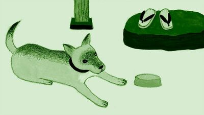 小屋をこじ開けてわが家に戻った忠誠心の強い犬のジョン。人づきあいの基本は彼とのつきあいにあった