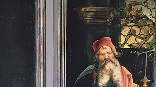 画像・写真｜【西洋絵画のお約束】窓を割って「病」を吹き込む悪魔。聖アントニウスがいれば安心な理由 連載：西洋絵画のお約束 シンボルで読み解く