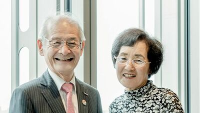 ノーベル化学賞　吉野彰×久美子夫妻　初インタビュー「『家でゴロゴロ』は大切な時間」
