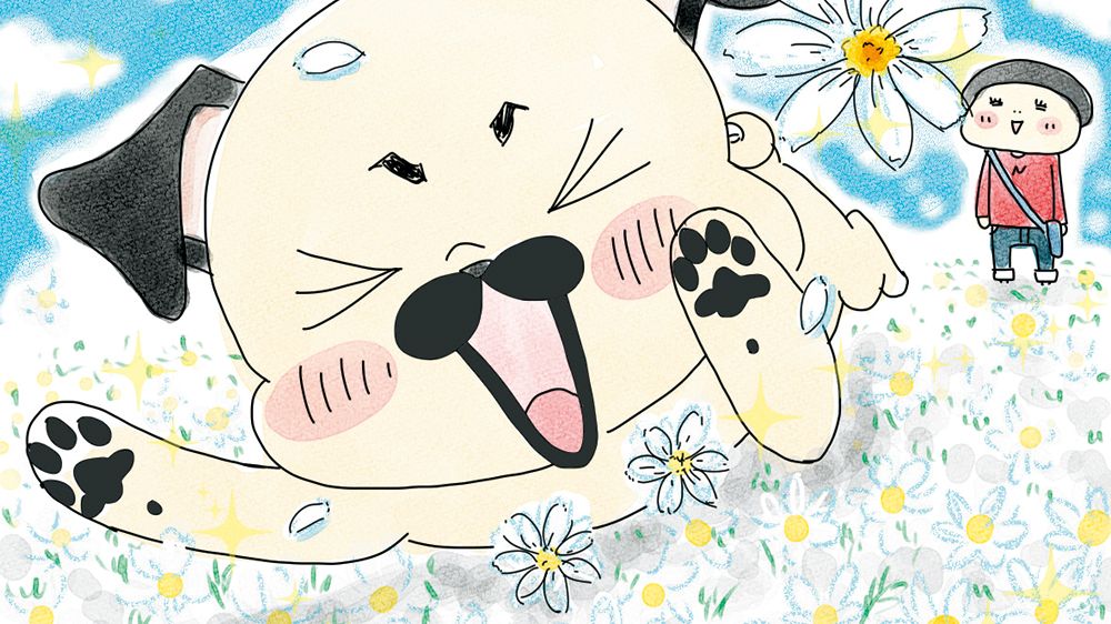 香りにうっとりしながらお散歩。季節の花とパグは好相性?〈フォトエッセイ〉