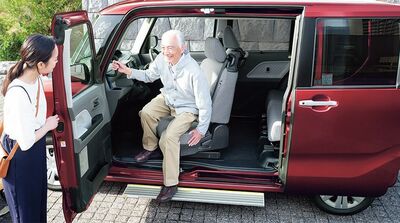 乗り降りの負担を減らし、「一人でできる」をサポート