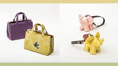 【京小物】伝統美を新感覚で。持っているだけで気分が上がるバッグ ~eiziya ZOU 口金バッグ〈唐織/二重織〉