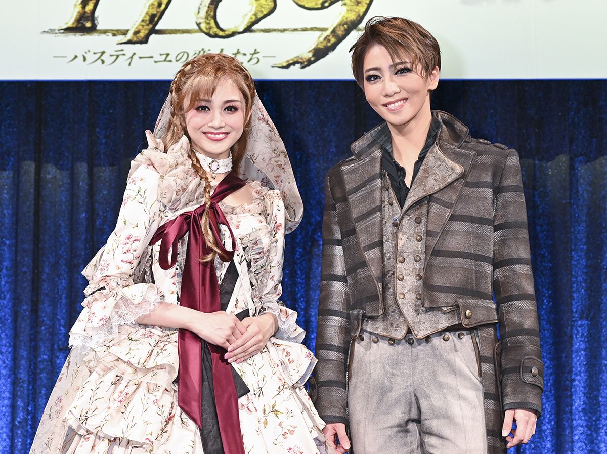 画像・写真｜宝塚星組 礼真琴・舞空瞳『1789 －バスティーユの恋人たち－』制作発表会。フレンチ・ロック・ミュージカルで組一丸に 8年ぶりの ...