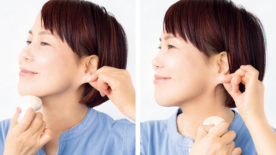 山本浩未「反射区マッサージ」でフェイスラインをシャープに【時短で効率よく、朝美容のススメ】
