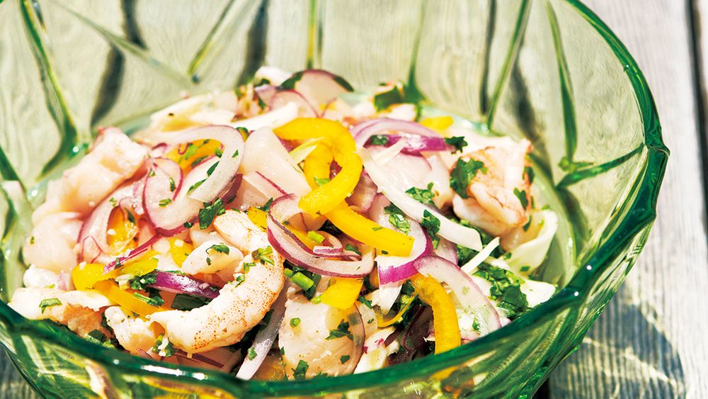 【レシピ】暑い夏こそメキシカンランチ! 魚介マリネ料理「セビーチェ」の作り方